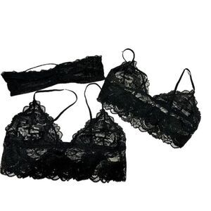 Free Women's Sammi Bra - Wireless Sports Bra For Yoga & Workouts (Red, M/L)